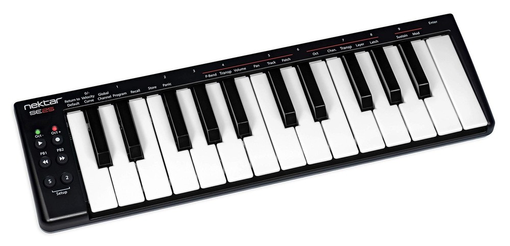 SE25 | USB MIDI Controller Keyboard with DAW Integration Black