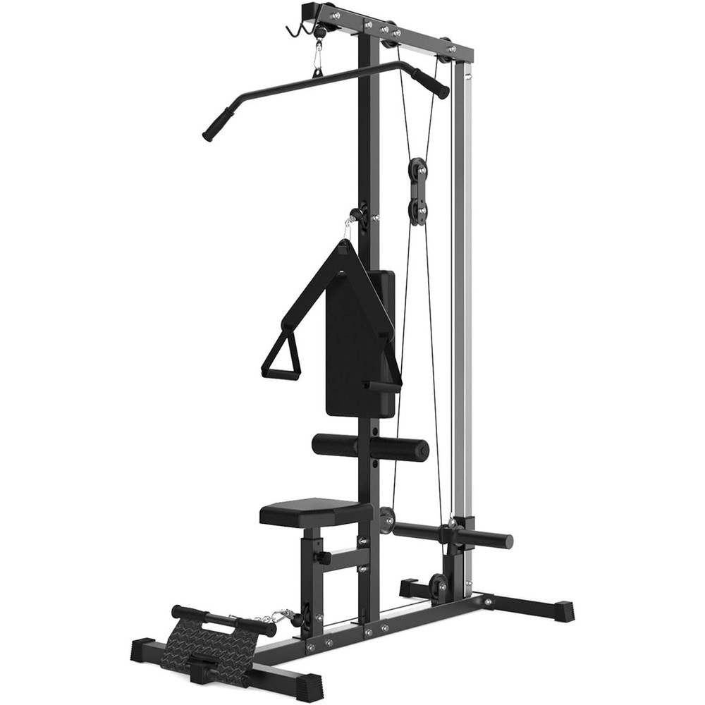 LAT Power Cable & Pull Down Machine Home Gym Back Exercise for Strength Training
