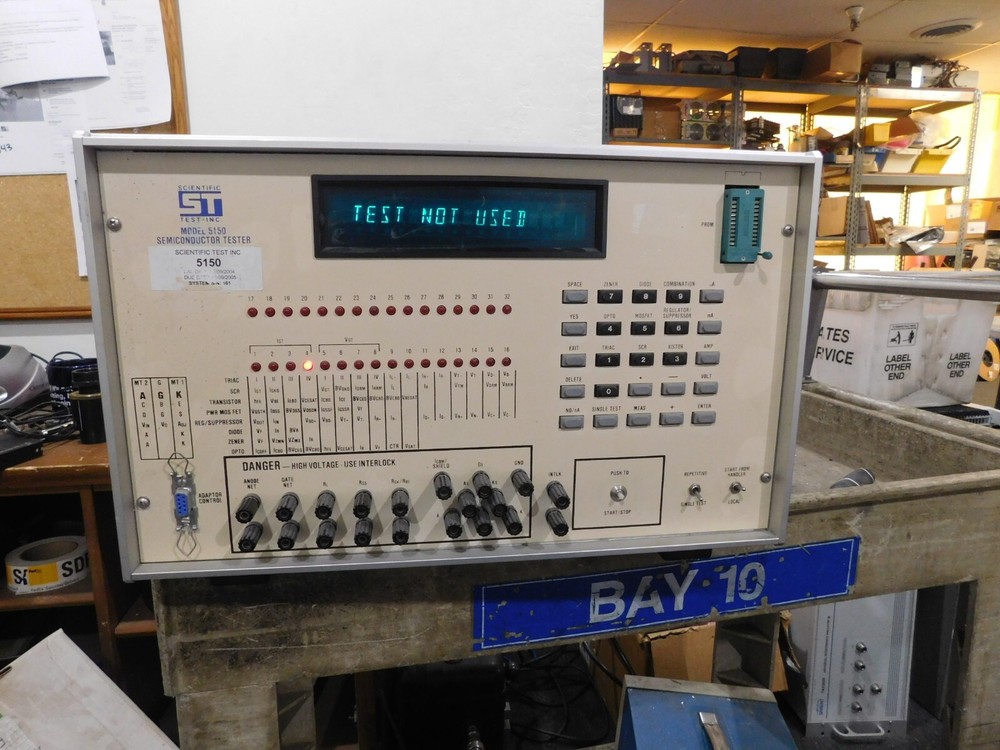 Scientific Test Inc. Model: 5150 Semiconductor Tester.  (187)