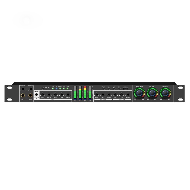 Professional UB12 Performance Audio Processor Digital Preamp Effect Dj Equipment