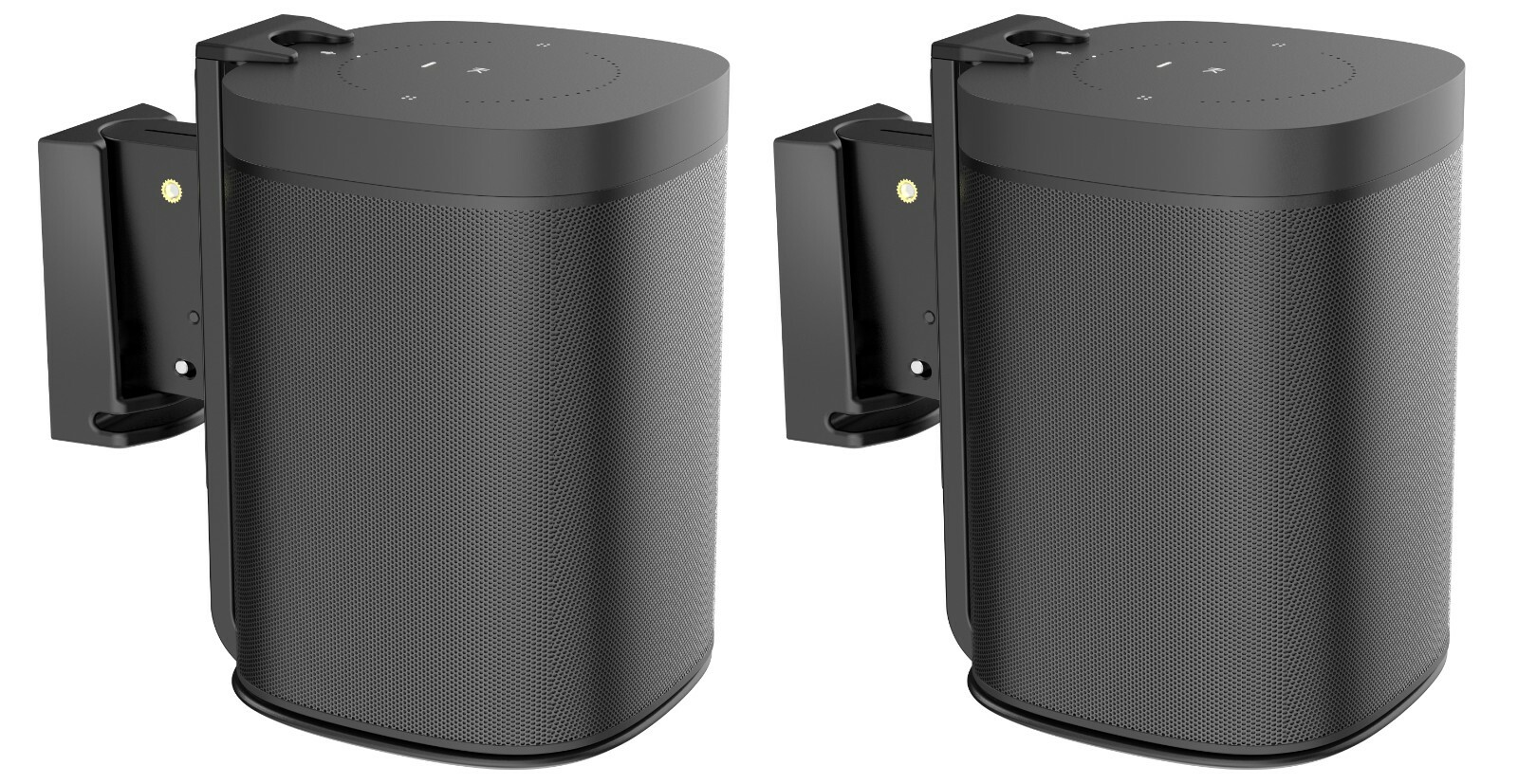 ynVISION Adjustable Wall Mount Bracket Sonos One,One SL,and Play:1 | 2 PACK |