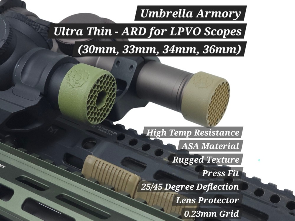 ARD Killflash Device Cap for LPVO Scope Ultra Fine