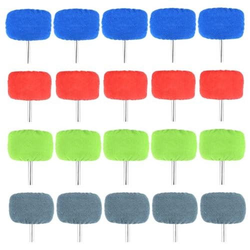 20 Pack Car Care Microfiber Cloths, Windshield Cleaner Microfiber Pads