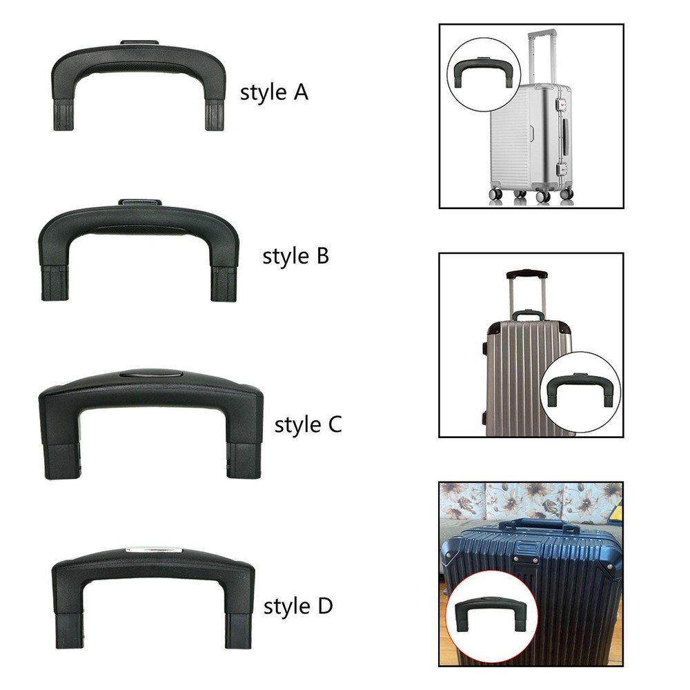 Luggage Handle Replacement Simple Installation Comfortable Pull Handle Grip