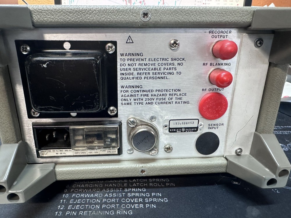 HP Agilent 436A Digital RF Power Meter