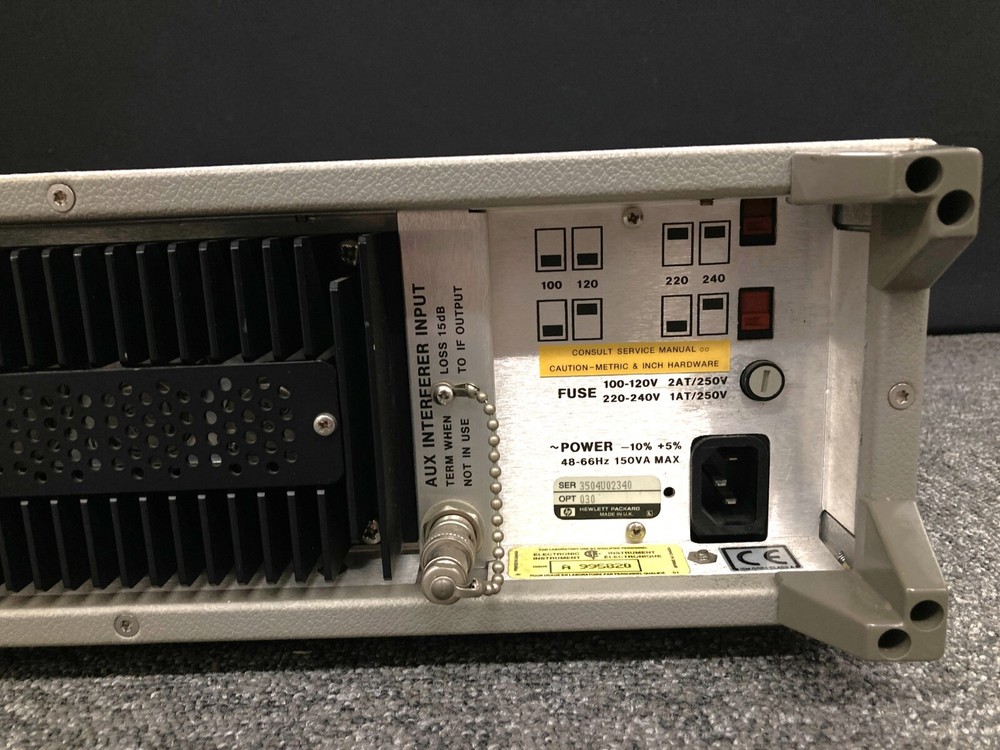 HP 3708A Noise and Interference Test Set [2340]