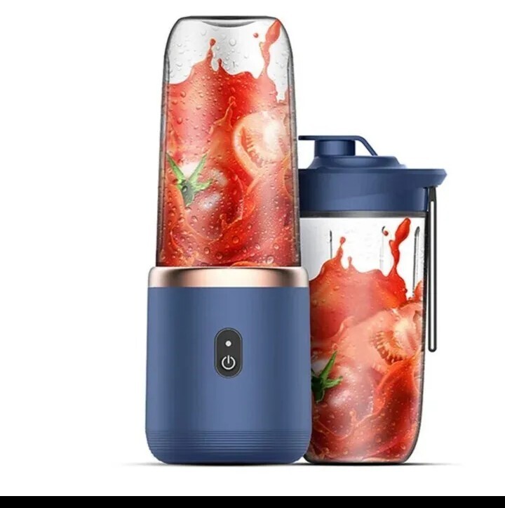 Portable USB Double Cup Juice Extracter Mixer