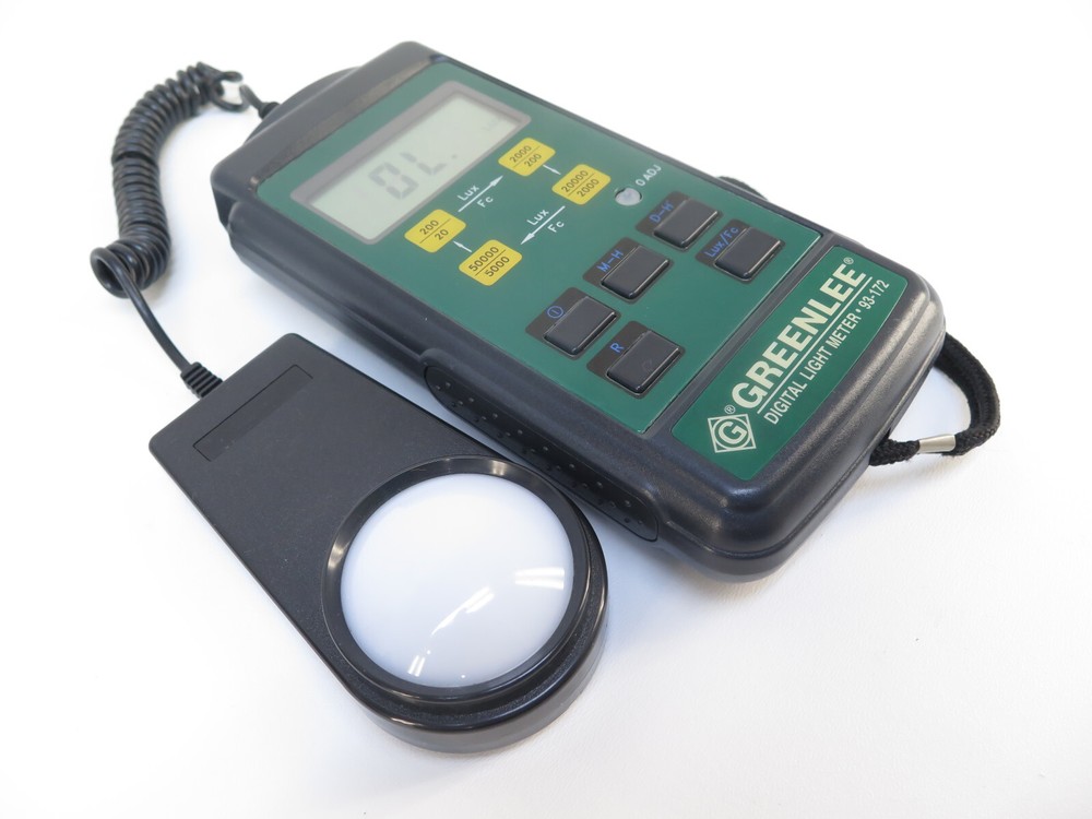 GREENLEE 93-172 Digital Light Meter with Sensor