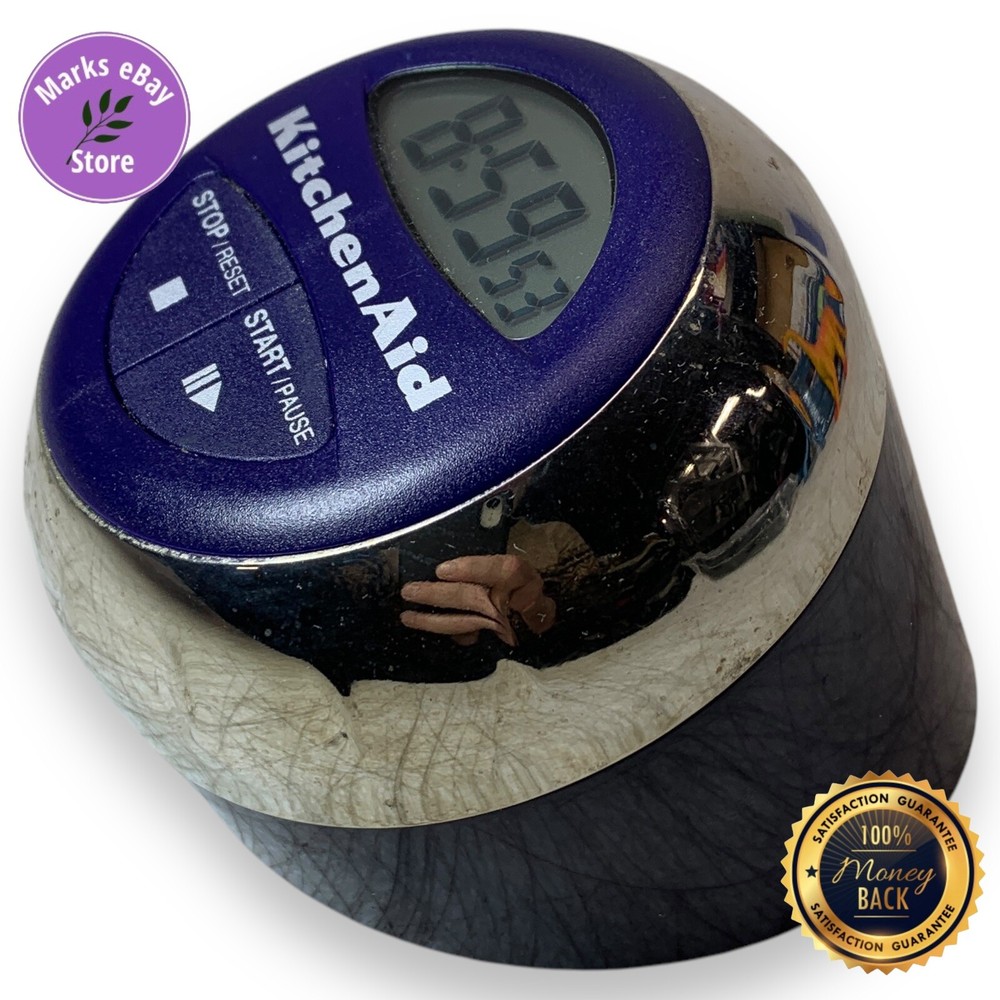 KitchenAid Aid Cooking Navy Blue Digital Timer Kitchen Timer Professional Series