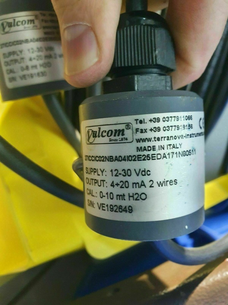 valcom level transmitter terranova instruments