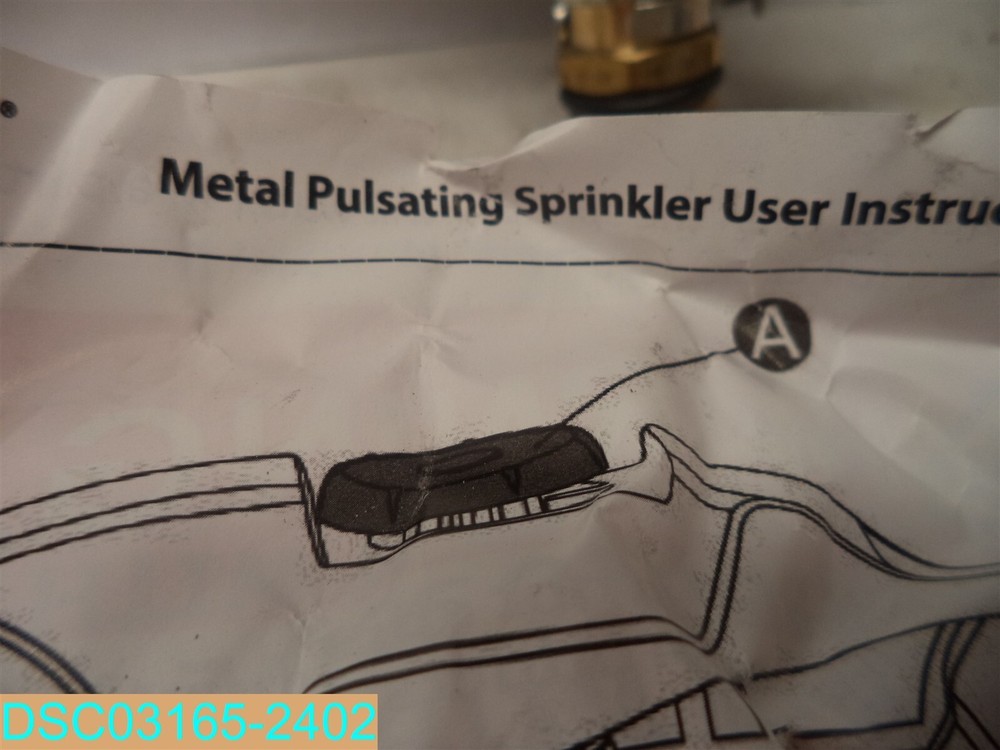 STYDDI Metal Impact Sprinkler Head