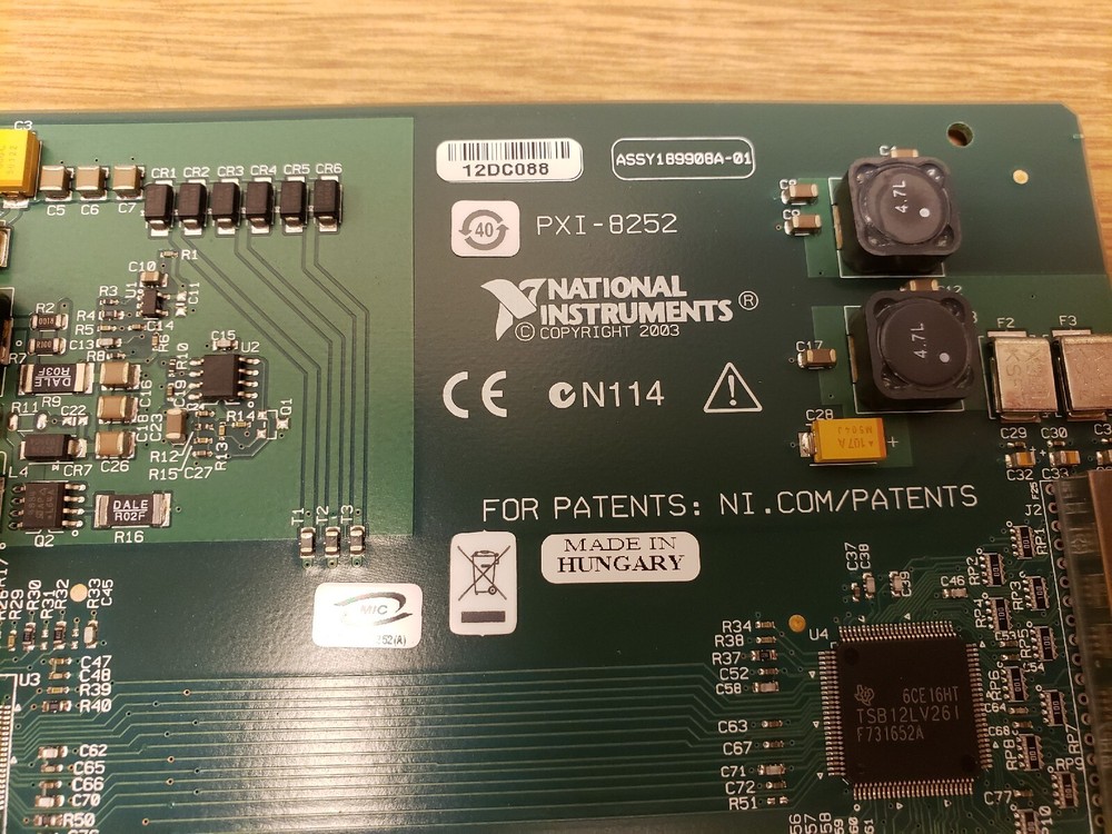 National Instruments NI PXI-8252 IEEE-1394 Firewire Interface Module