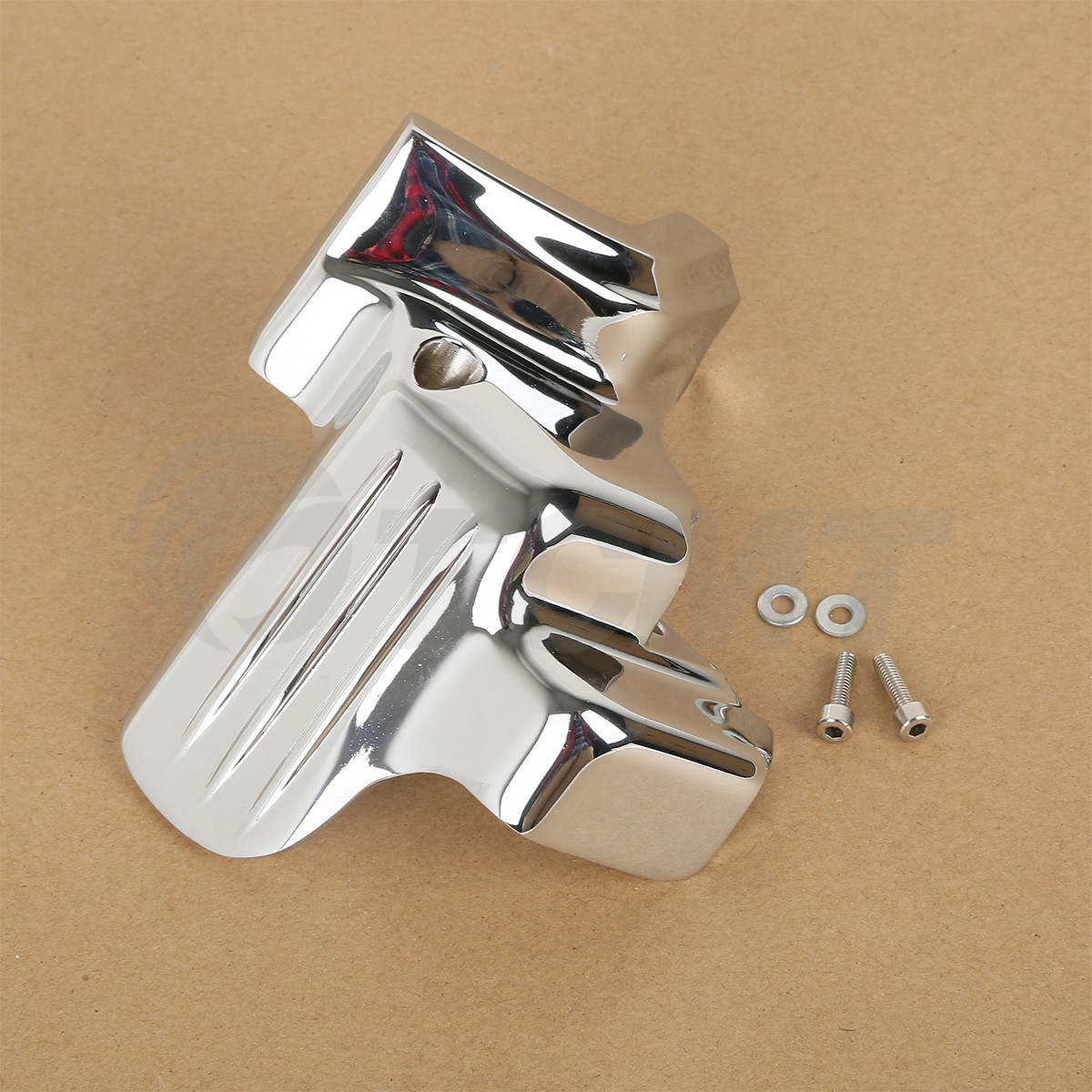 Chrome Cylinder Base Side Cover &Starter Cover Fit For Harley Touring 2007-2016