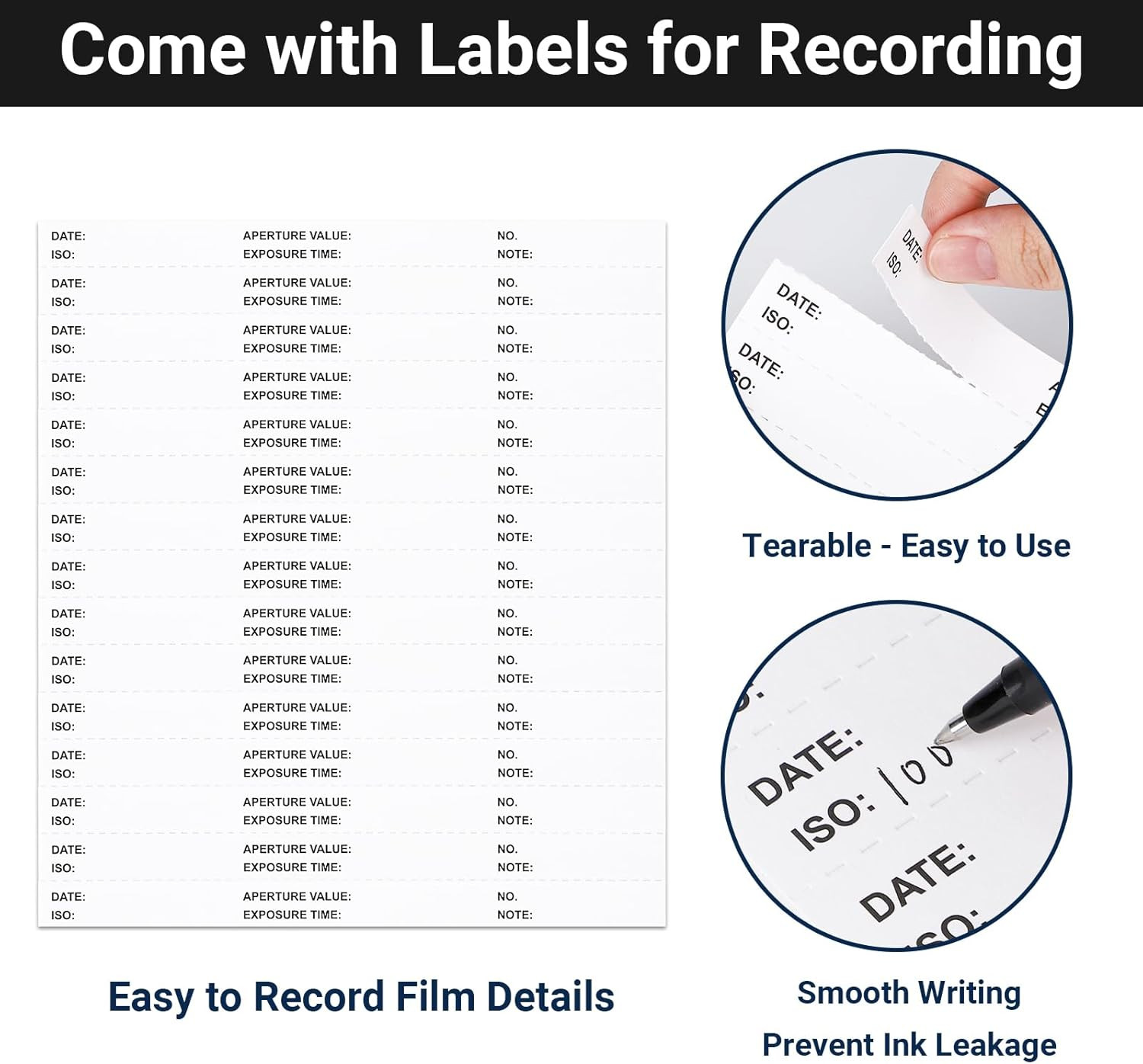 35mm Film Holder 135-7 Pack of 30 Acid Free Film Negative Sleeves 35mm Negativ