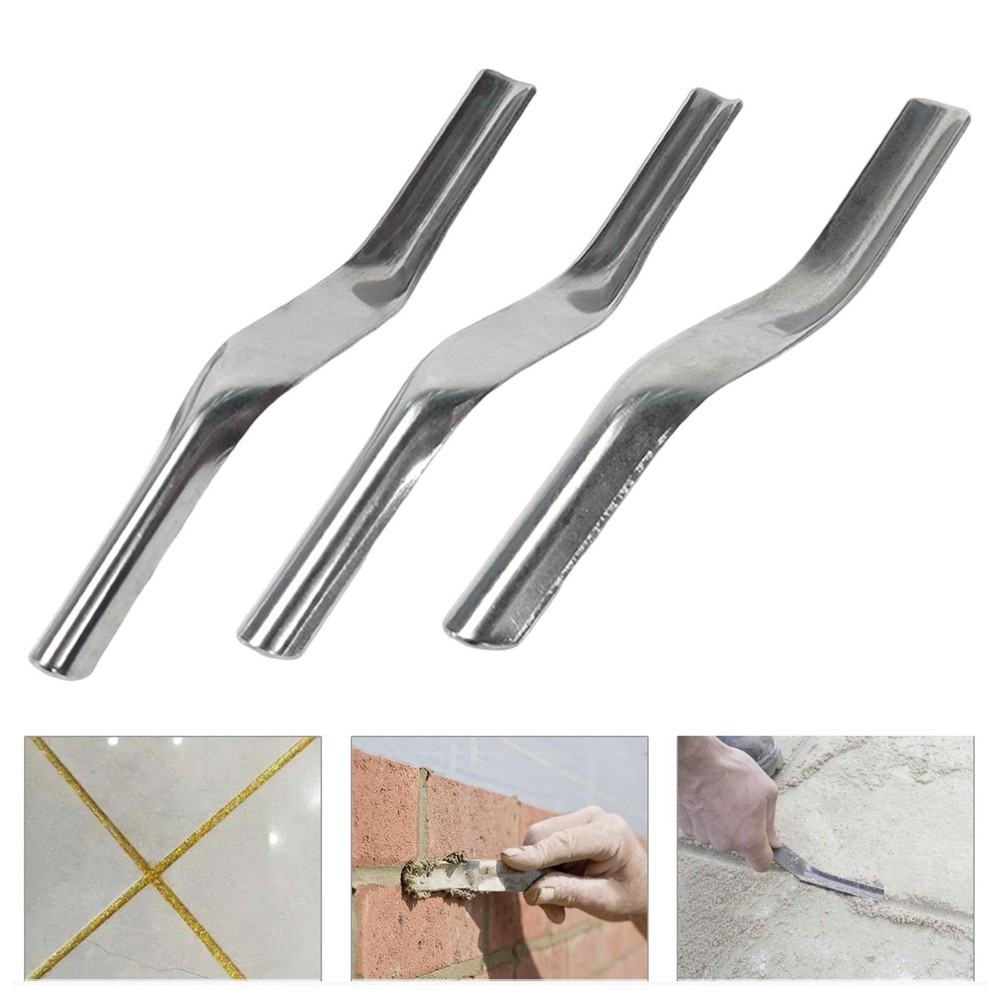 Brick Jointer Accessories Sturdy Portable Professional Silver Double Sided for