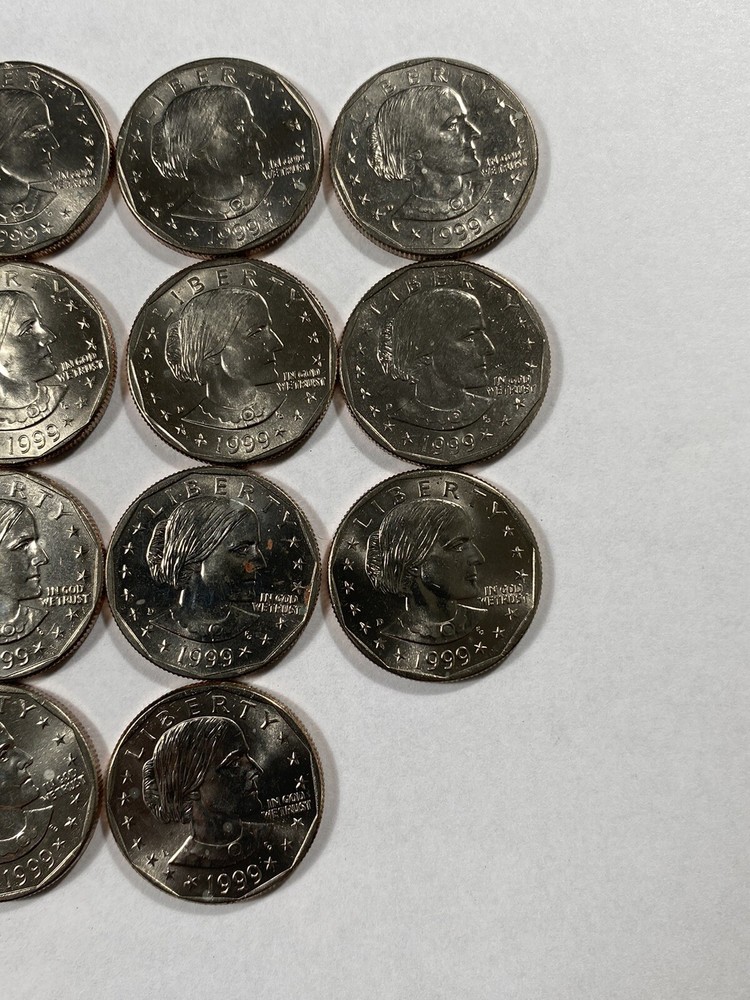 19 - 1999 D Susan B Anthony Dollar Uncirculated