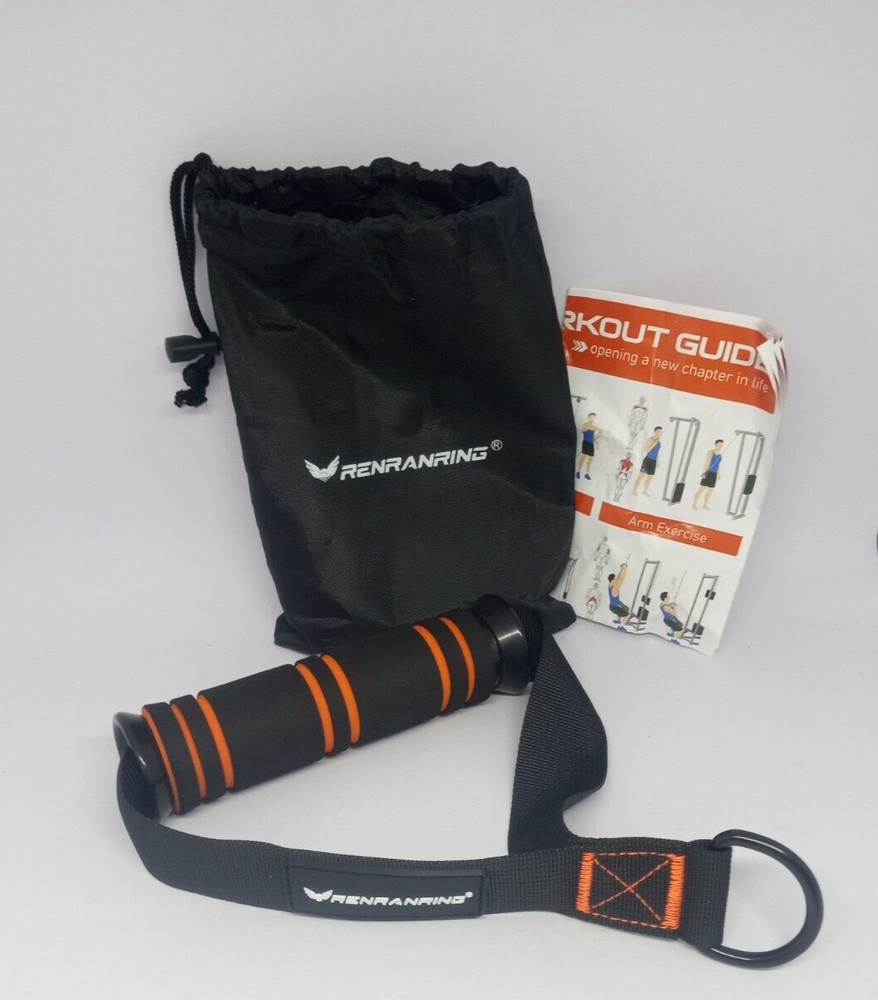 Renranring Gym Exercise Replacement Handle w/ pouch New