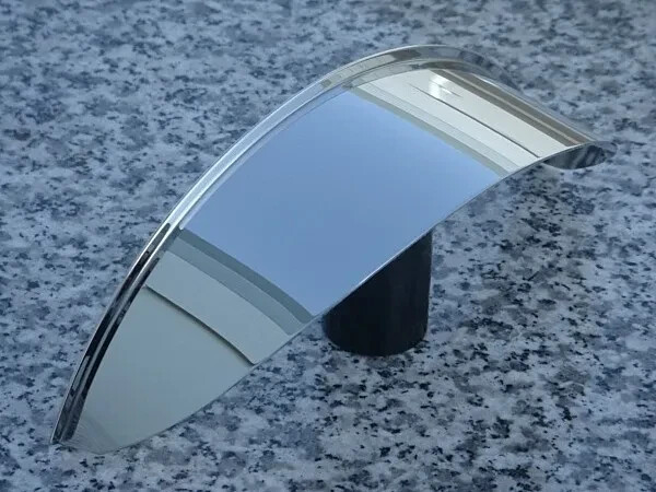 7" CHROME HEADLIGHT VISOR for Harley Davidson Softail Road King