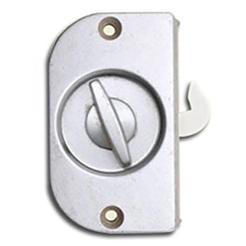 Andersen 2 Panel Patio Door Screen Latch / Lock - Satin Silver