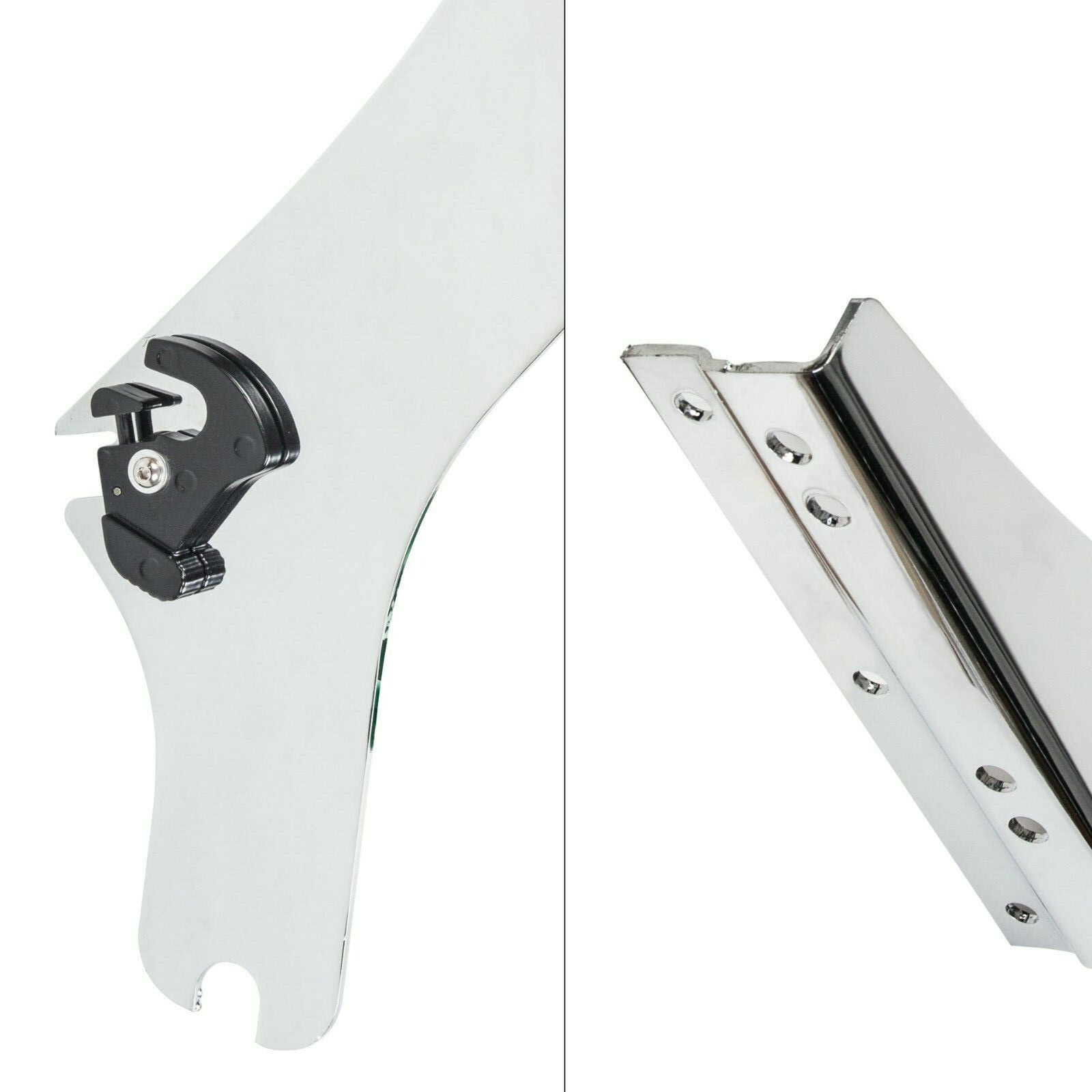 Two Up Tour Pack Pak Trunk Mount Rack For Harley Street Glide Road King 97-08