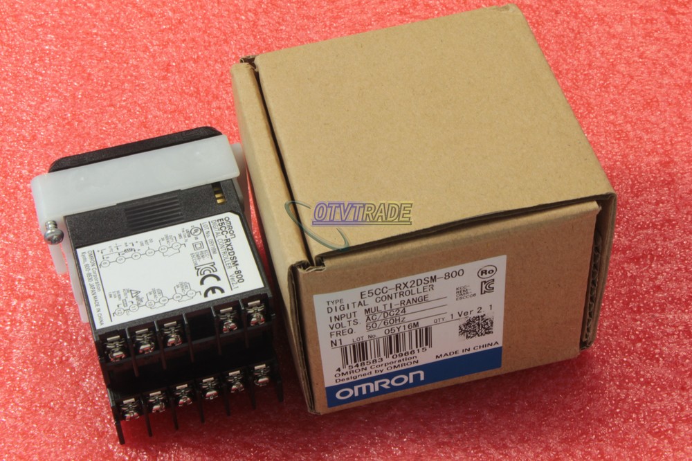 1PCS Omron Temperature Controller E5CC-RX2DSM-800 24VAC/DC