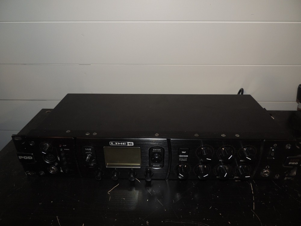 Line 6 HD PRO Multi Effects Rack Rackmount Processor Free USA S&H