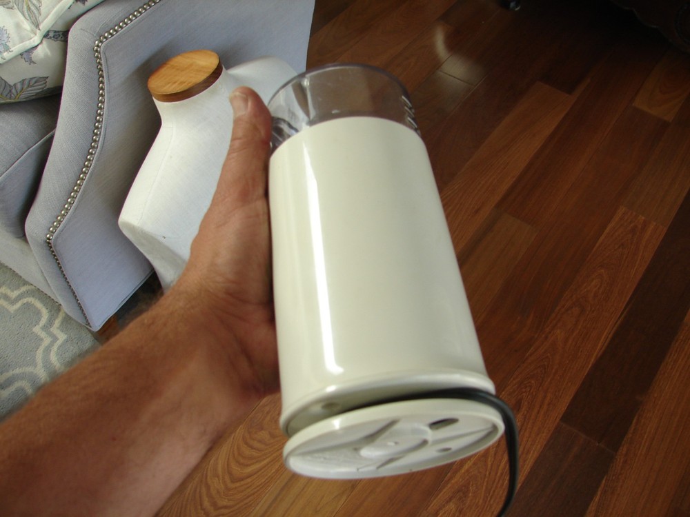 Braun KSM-2 Coffee Grinder - Off White