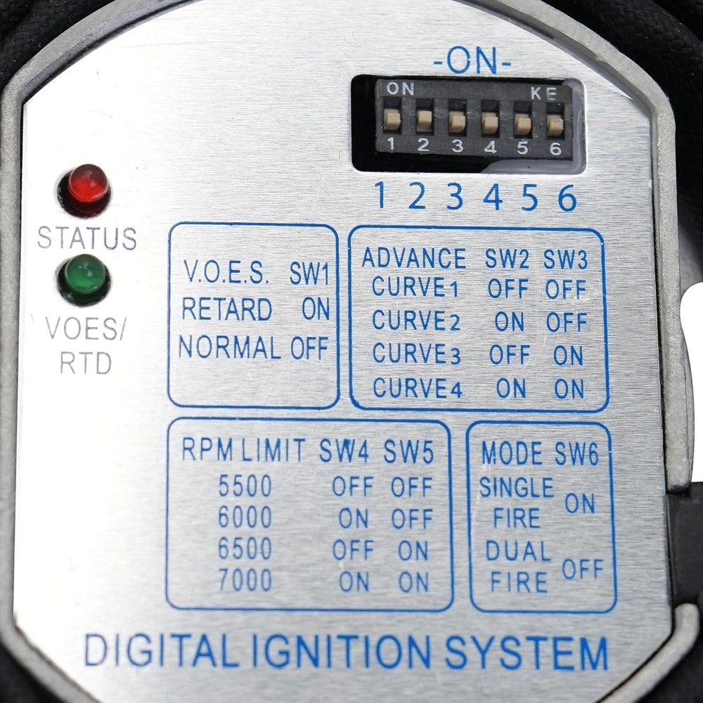 Electronic Ignition Module 53-644 For Harley Dyna 2000i Programmable Single Fire
