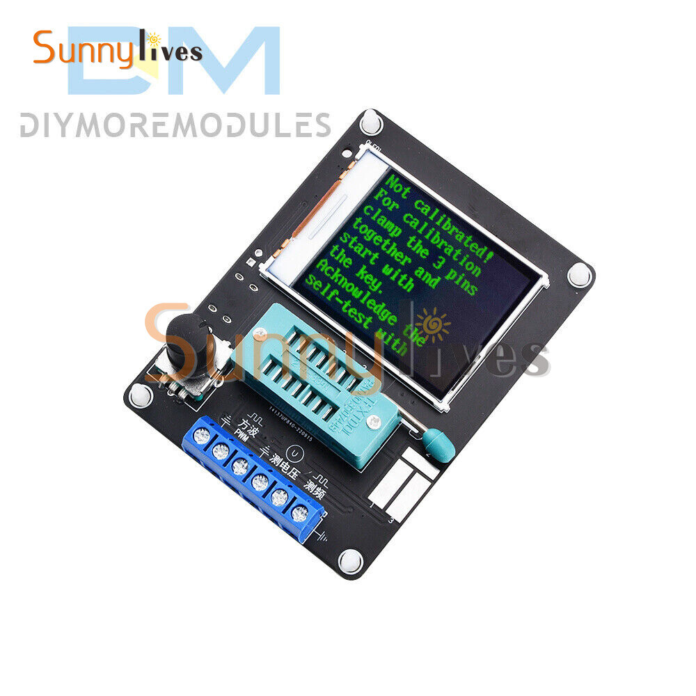 GM328A Transistor Tester Diode Capacitance Inductance ESR Volt Frequency Meter