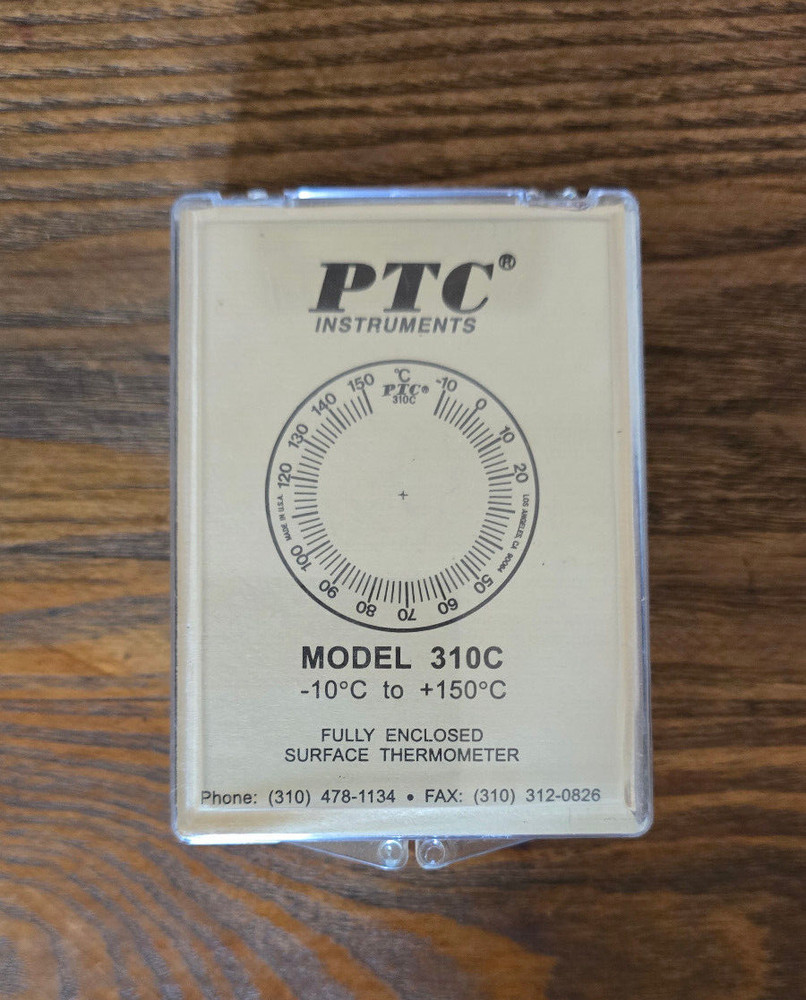 PTC Instruments Surface Thermometer Model 310C -10°C to +150°C