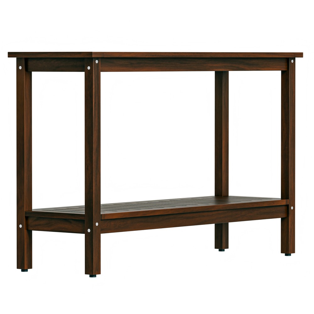 48" Console Table In/Outdoor Multifunctional Buffet Bar Storage Organizer Coffee