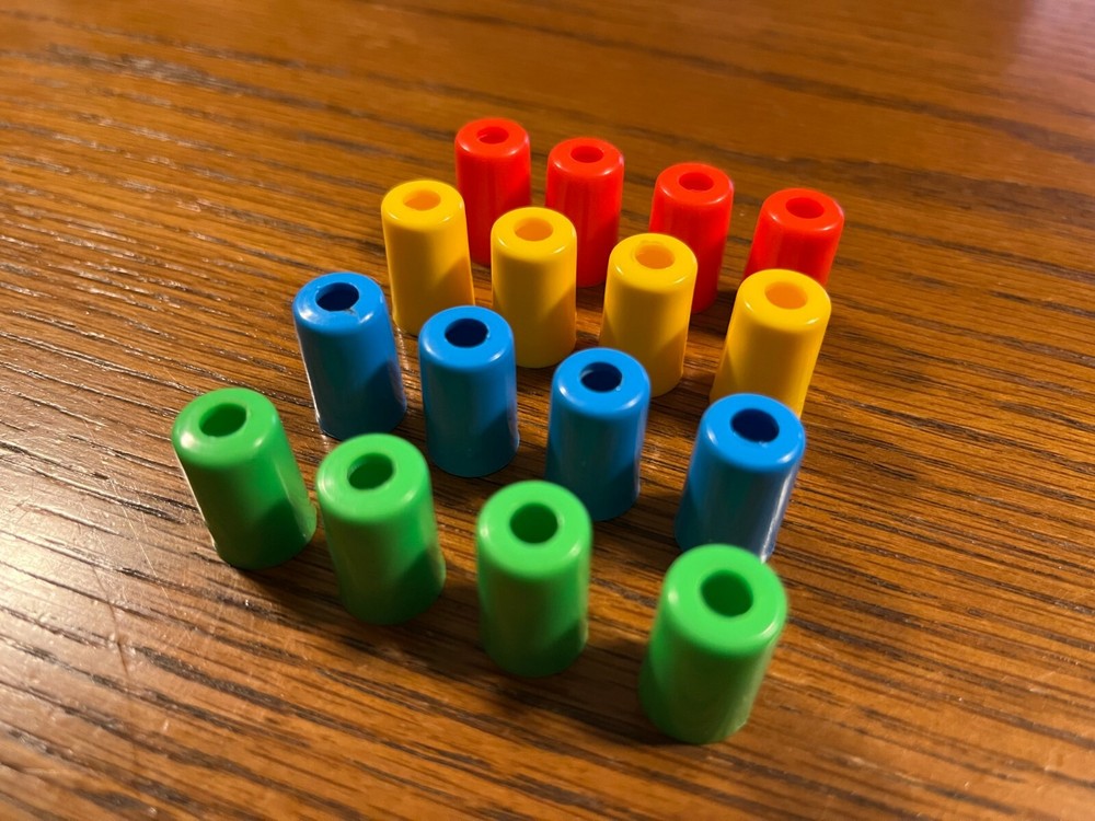 Trouble Game - Replacement Pieces (16 Pegs - Full Set)