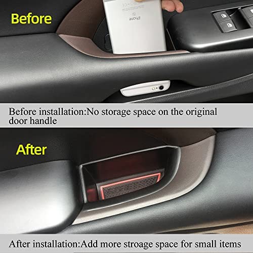 4pcs Door Side Storage Box Compatible with 4pcs Highlander door storage box