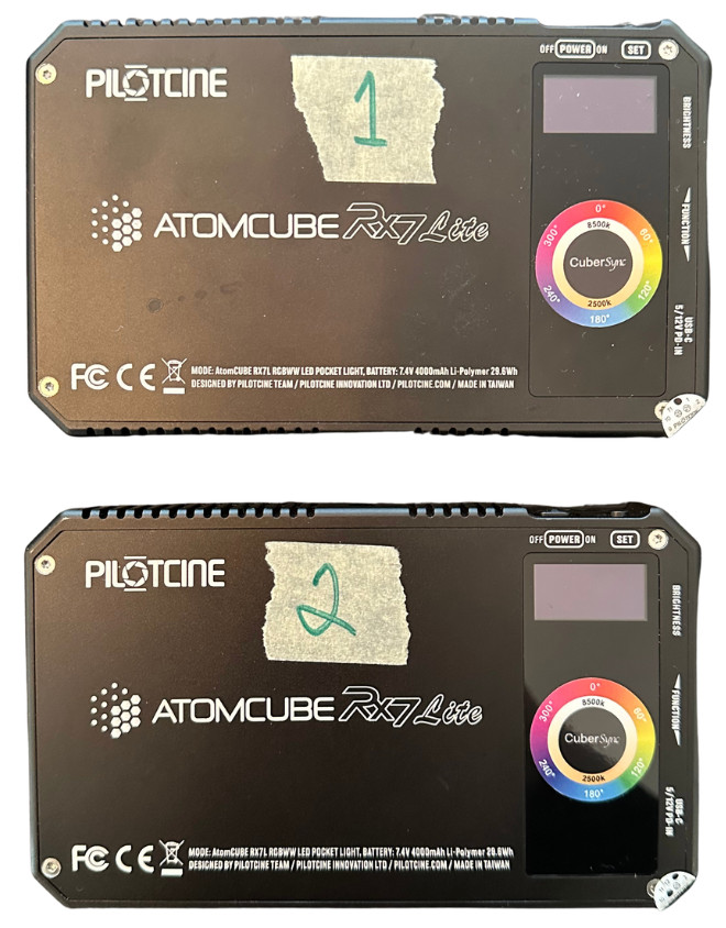 Atomcube RX7L 18W 5.9" Pocket RGBWW LED Light (with Diffuser)