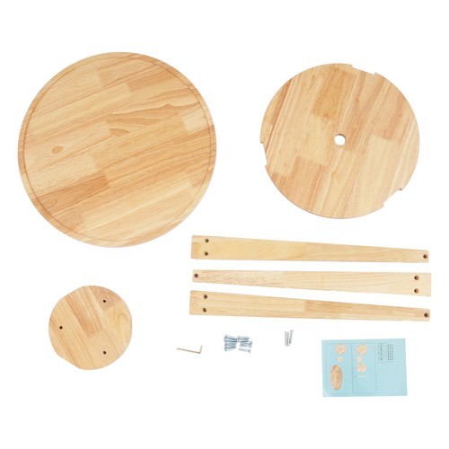 Small Round Side Table, Side Table for Small Spaces, Modern Couch End Table