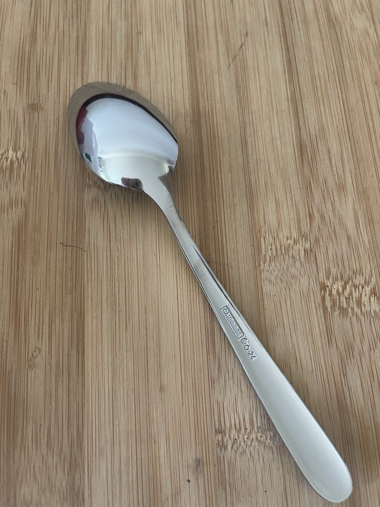 Cambridge Stainless HALEDON MIRROR Round Tip TEASPOON 6.75” NEW