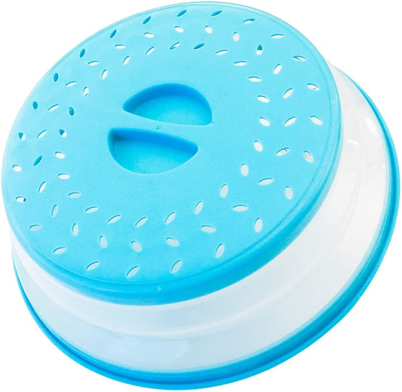 2 Pack Tapas Plegables Microondas Protector contra Salpicaduras 10.5 Pulgadas