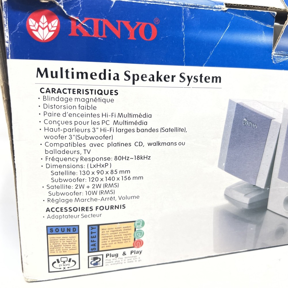Kinyo SA-210 Multimedia speaker System