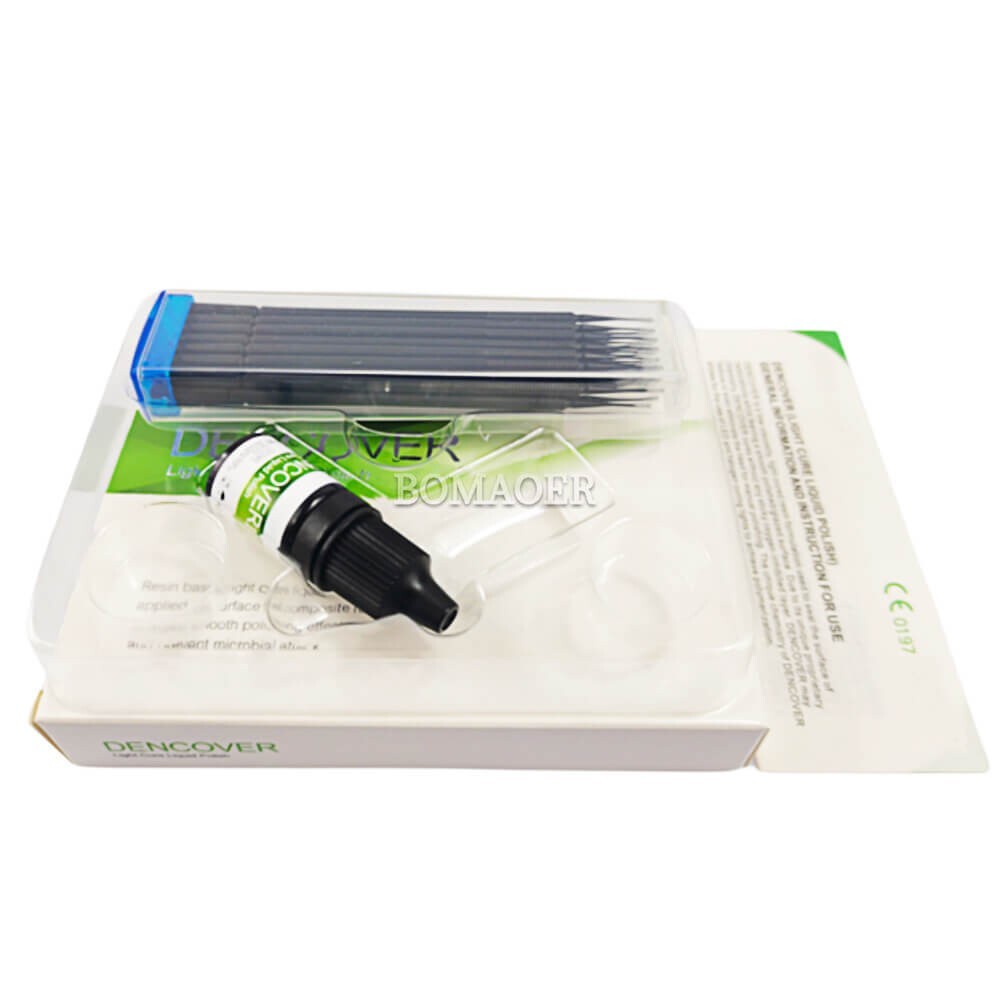 1 Pack DENCOVER light cure liquid polish 3ml/bottle