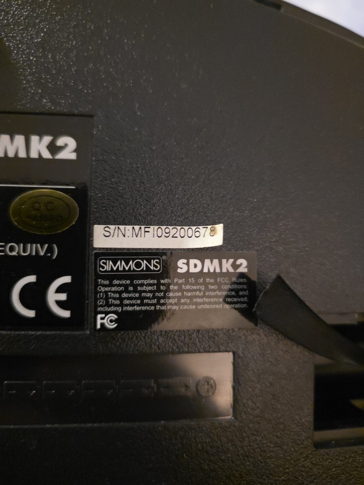 Digital Drum Simmons SDMK2 In Box Tested Working