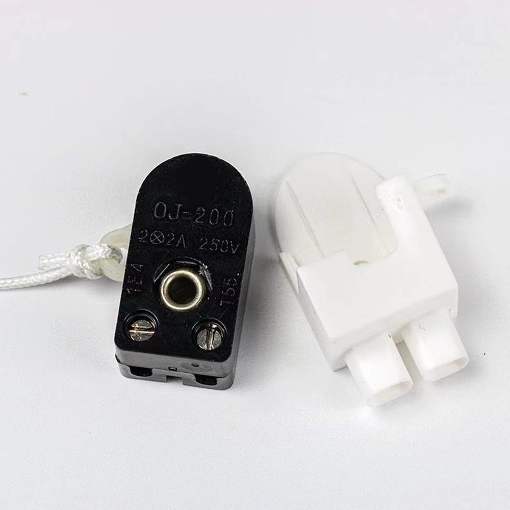 Efficiently control your lights with the easy to use rotating cord pull switch