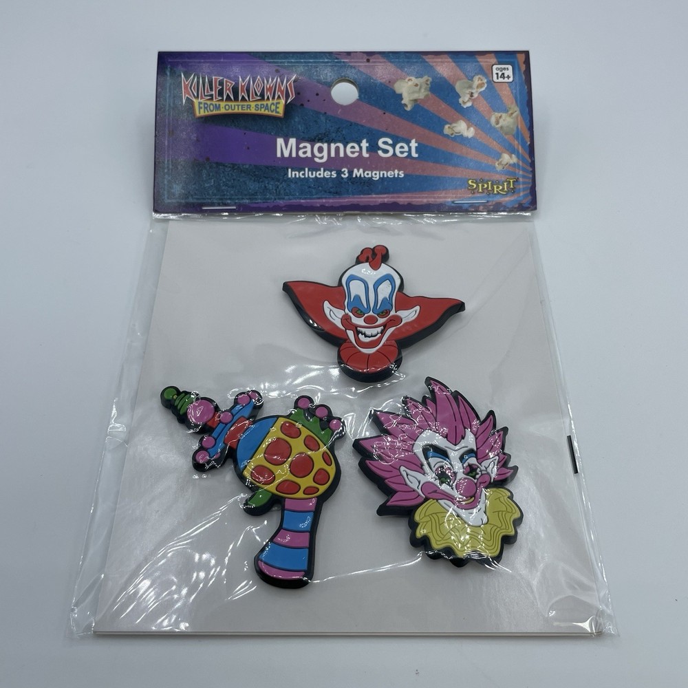 Killer Klowns From Outer Space Magnet Set New
