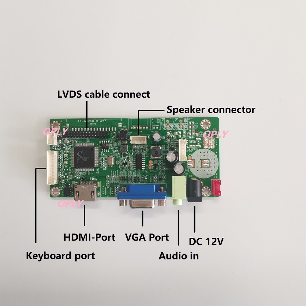 controller board for LTM184HL01 LTN156HT01 1920*1080 HDMI VGA LED panel Screen