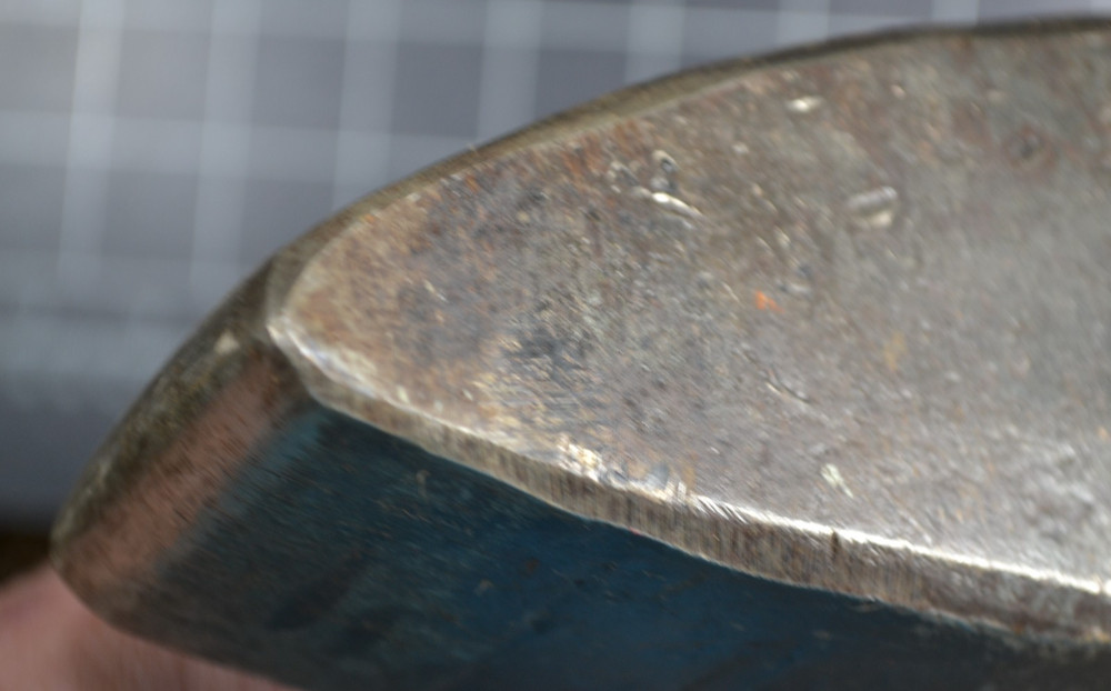 ROBINS - 13# BLACKSMITH MADE ROUNDING HAMMER WITH CUSTOM MADE HANDLE