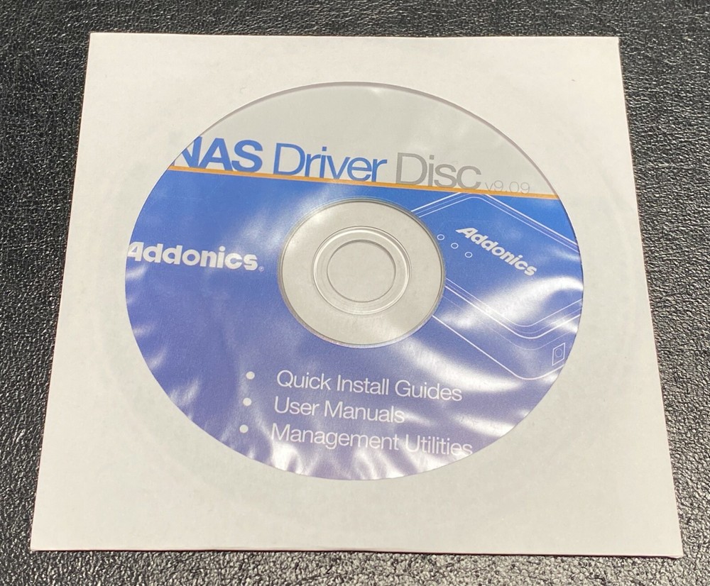 ADDONICS USER GUIDE, NAS DRIVER DISC AND QUICK INSTALL GUIDE FOR NAS 4.0 ADAPTER