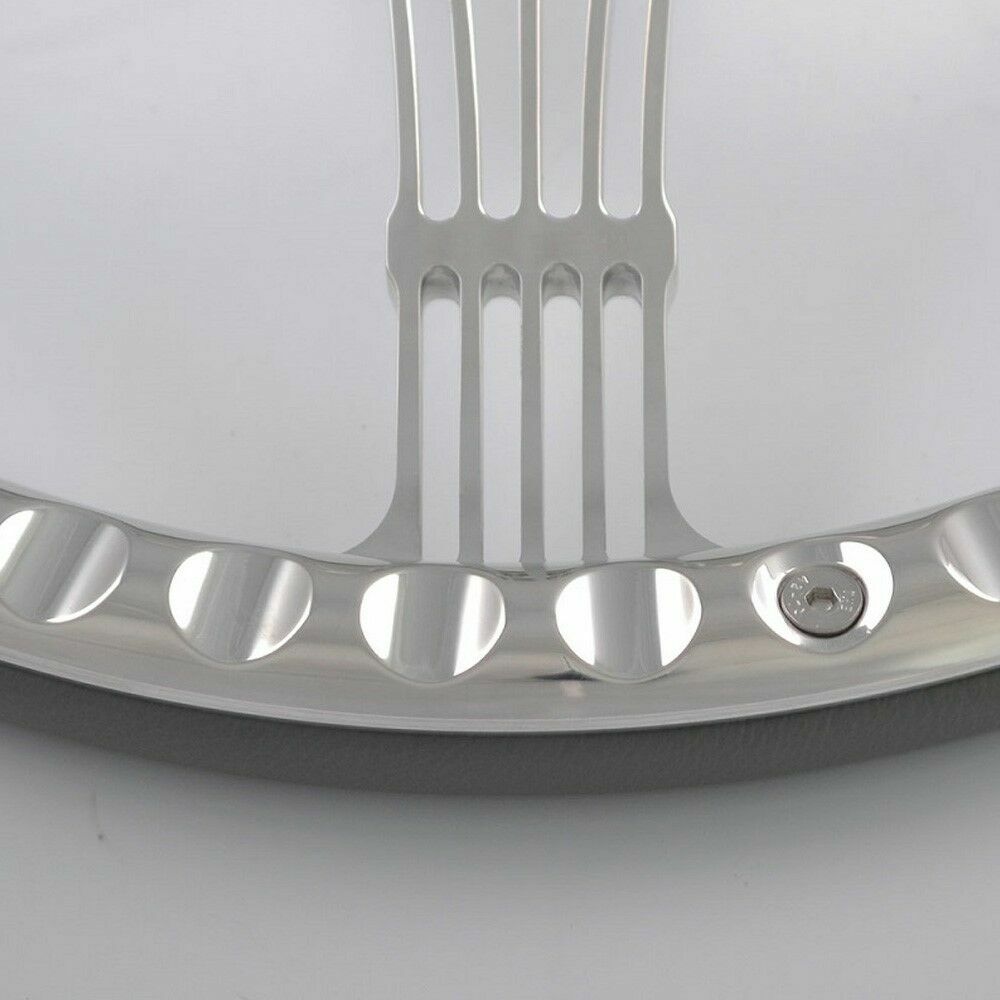 14'' Billet Steering Wheels Wood Banjo Ford GM Corvair Impala Chevy II