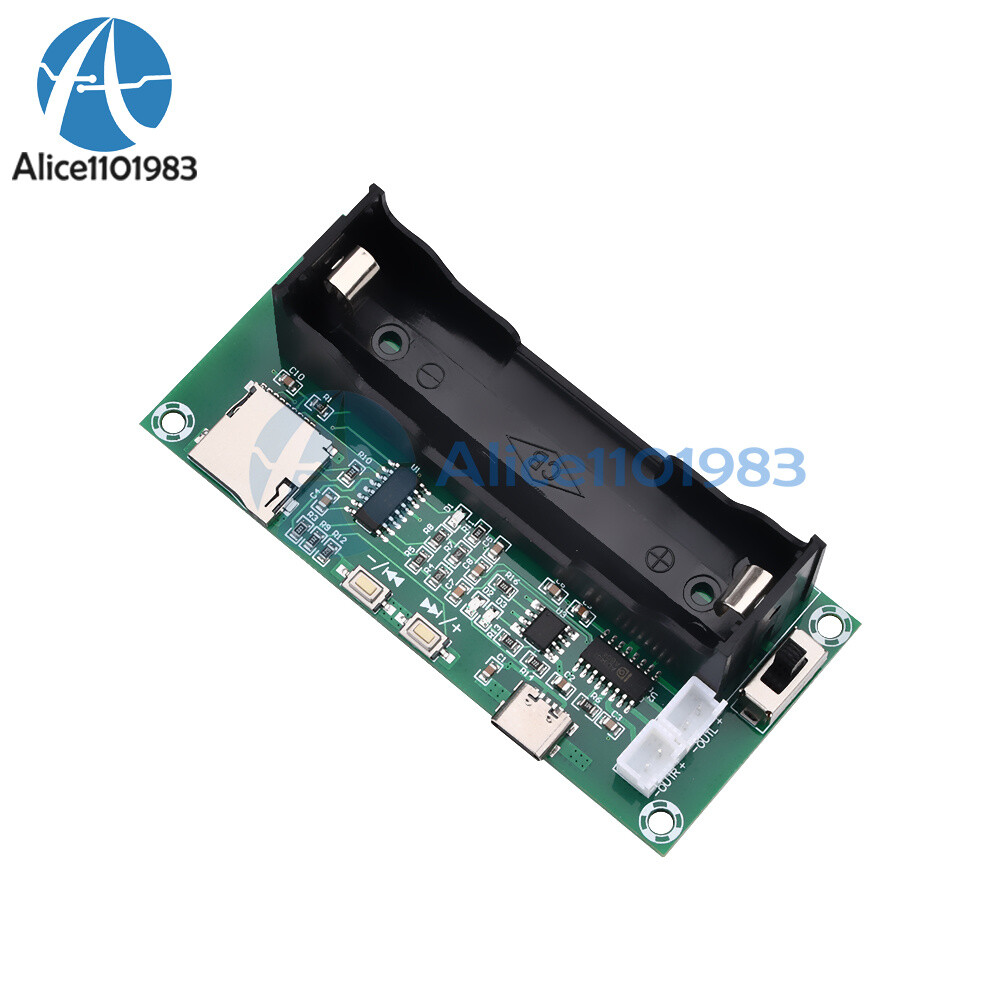 XH-A152 TF Card Decoding Board PAM8403 Digital Power Amplifier Module Type-C