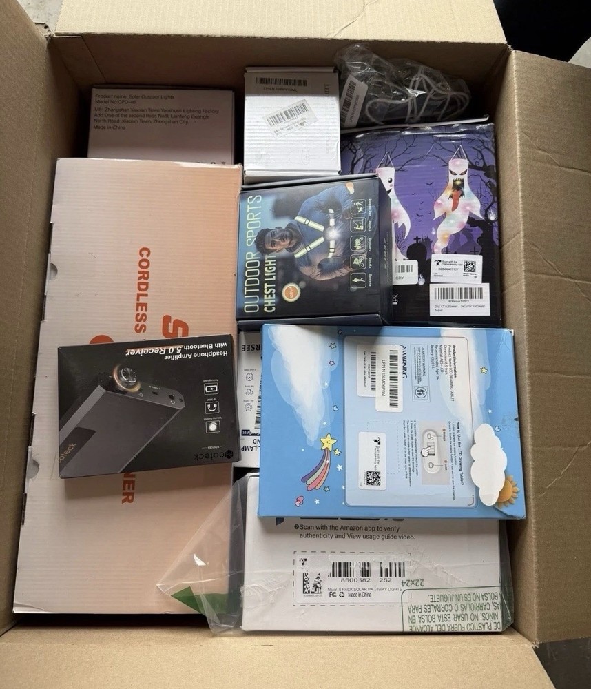 LIQUIDATION (MYSTERY) BOX. AMAZON/TARGET/ DHL