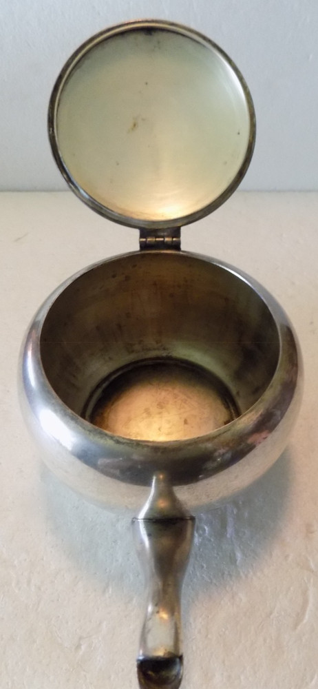 Excelsior Silverplate Teapot Silver on Copper