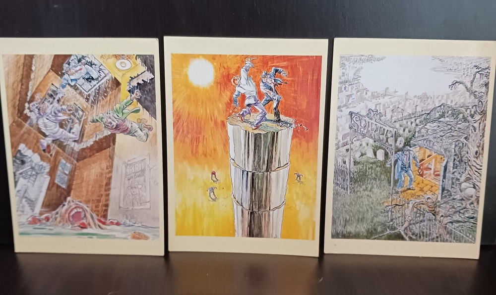 12 Spirit postcards by Will Eisner - 1986 Catalan